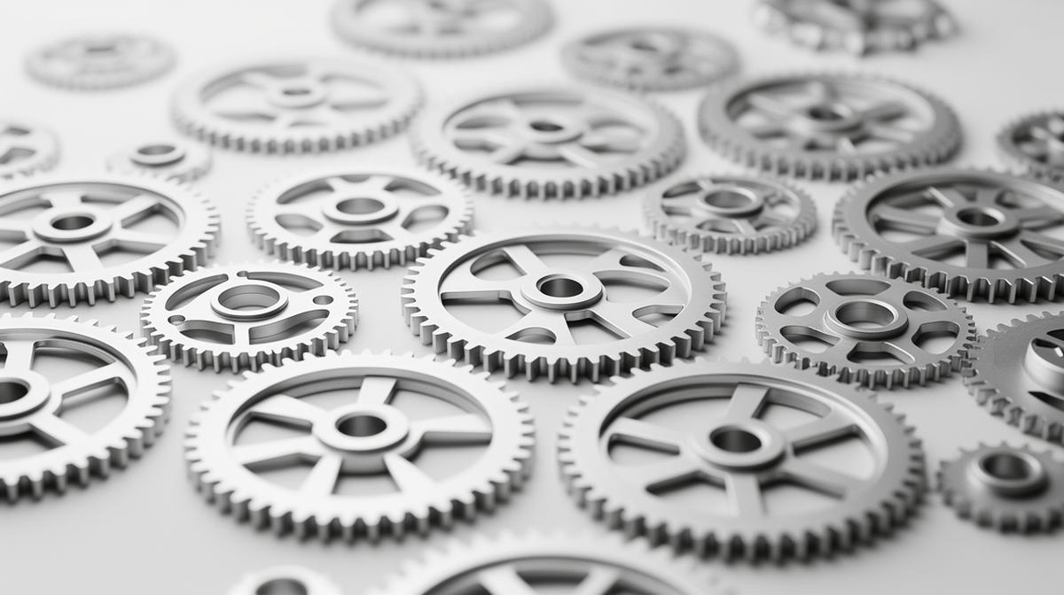 Gears representing a repeatable system